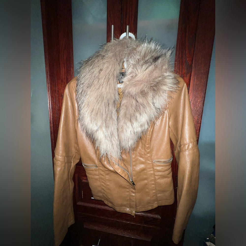 Vegan Leather Jacket